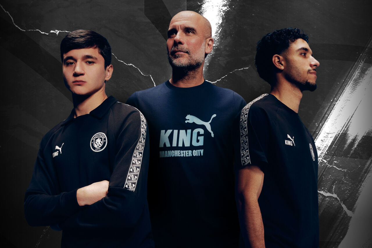 マンチェスター・シティ 黒ジャージ Puma PUMA マンチェスターシティトラックジャケット サッカー (PUMA